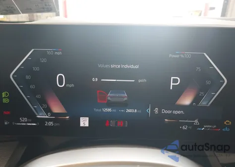 2026 BMW 530I xDrive z USA, uszkodzony, nr VIN WBA53FJ05TCW46228